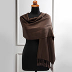 Πασμίνα Μονόχρωμη Αιγαίον Brown